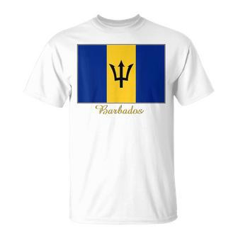 Barbados Flag Souvenir T-Shirt | Mazezy DE