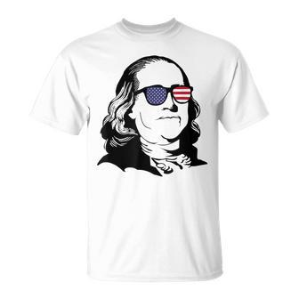 Ben Franklin Usa 4Th Of July Men Women Kids Unisex T-Shirt | Mazezy