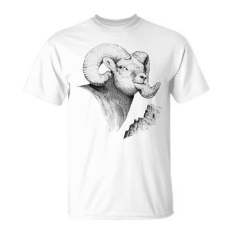 Bighorn Sheep Ram Bighorn T-Shirt | Mazezy