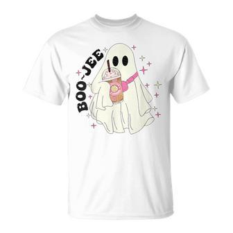 Boo Jee Halloween Ghost Spooky Season Bou Jee T-Shirt - Monsterry UK
