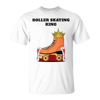 Boys Roller Skating King Roller Skating T-shirt - Thegiftio UK
