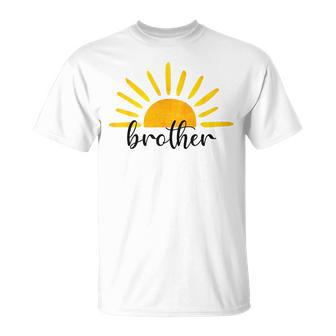 Brother Of The Birthday First Trip Around The Sun Birthday Unisex T-Shirt - Seseable