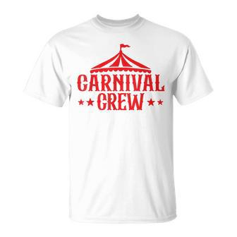Carnival Crew For Carnival Birthday & Carnival Theme Party T-Shirt - Seseable