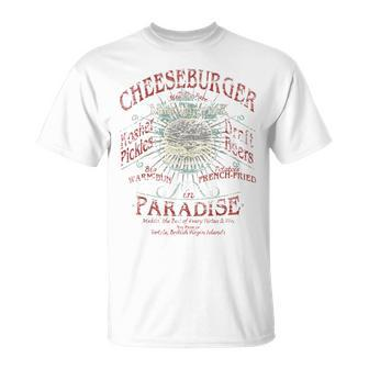 Cheeseburger In Paradise T-Shirt - Monsterry AU