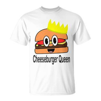 Cheeseburger Queen T-Shirt | Mazezy