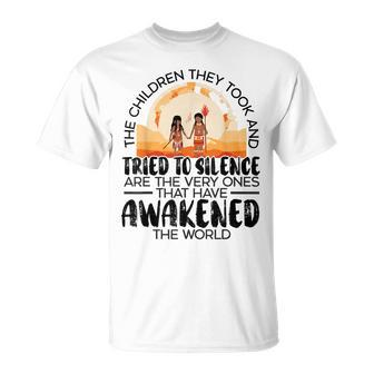 The Children They Took Orange Day Indigenous Children T-Shirt - Seseable
