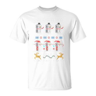 Christmas 2020 Ugly Sweater Toilet Paper T-Shirt | Mazezy AU