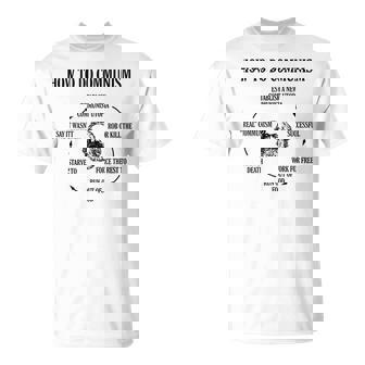 How To Do Communism Anti-Communism Meme T-Shirt | Mazezy