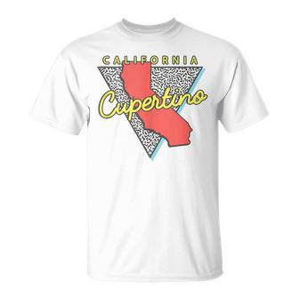 Cupertino California Retro Triangle Ca City T-Shirt | Mazezy CA