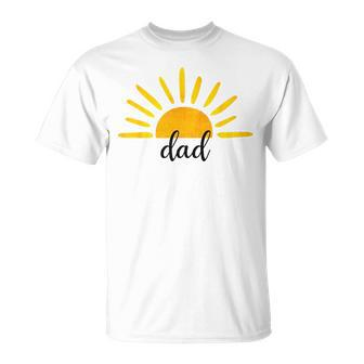 Dad Of The Birthday First Trip Around The Sun Birthday Unisex T-Shirt - Seseable