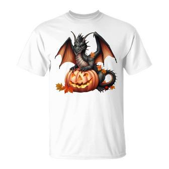 Dragon Halloween Themed Scary Dragons Lover Trickortreat Unisex T-Shirt | Mazezy