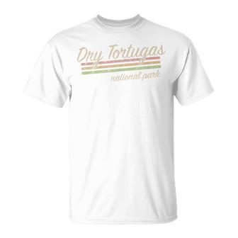 Dry Tortugas National Park Retro Vintage T-Shirt | Mazezy UK