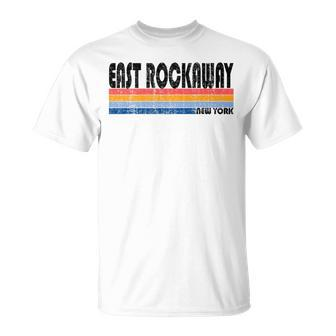 East Rockaway Ny Hometown Pride Retro 70S 80S Style T-Shirt | Mazezy