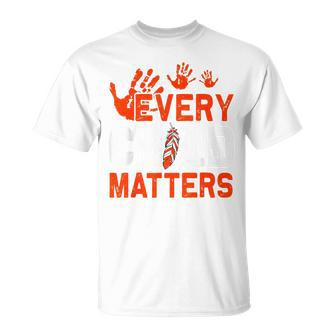 Every Orange Child Matters Indigenous People Orange Day T-Shirt - Seseable
