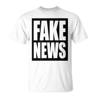 Fake News Reporter Correspondent Journalist Press Member T-Shirt | Mazezy