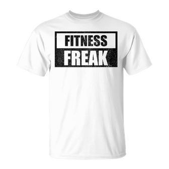 Fitness Freak Training Gym For Workout T-Shirt | Mazezy AU