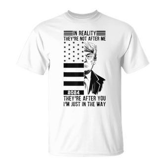 Free Trump Free Donald Trump 2024 T-Shirt - Seseable