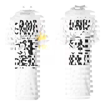 Funny Grandpa Of Mr Onederful 1St Birthday Boy Matching Gift For Mens Unisex T-Shirt | Mazezy