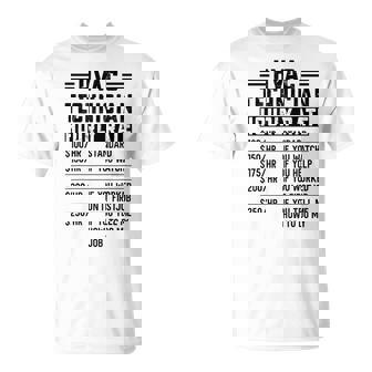 Hvac Technician Hourly Rate Hvac Mechanic Labor Rates T-Shirt | Mazezy