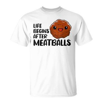 Funny Meatball Meme - Italian Food Lovers Unisex T-Shirt | Mazezy