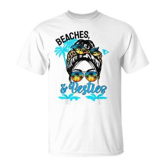 Girls Trip 2023 Best Friend Beaches Booze And Besties  Unisex T-Shirt