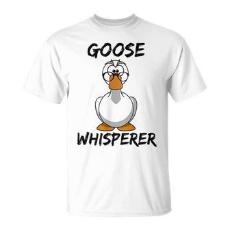 Goose Whisperer - Geese Hunting Stocking Stuffer Gifts Unisex T-Shirt | Mazezy DE