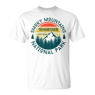 Great Smoky Mountains National Park Tennessee Outdoors Unisex T-Shirt - Seseable