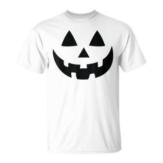Halloween Costume Jack O Lantern Scary Pumpkin Face Spooky T-Shirt - Thegiftio UK