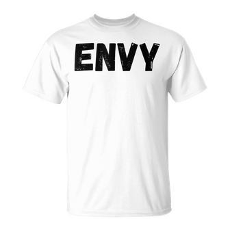 Halloween Couples Envy Costume Envy T-Shirt - Seseable