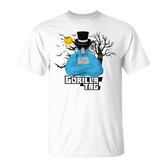Halloween Gorilla Tag Merch Gorilla Vr Gamer Monke T-Shirt - Seseable