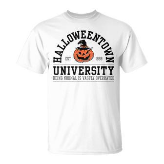 Halloween Town University Est 1998 Pumpkin Halloween T-Shirt - Monsterry CA