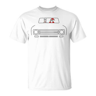 Ih Scout Ii Classic 4X4 Truck Christmas Edition T-Shirt | Mazezy