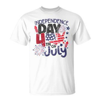 Independence-Day 4Th Of July 2023 Patriotic American Usa Day Unisex T-Shirt | Mazezy