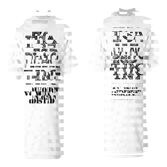 Its A Delgado Thing You Wouldnt Understand Matching Family T-Shirt | Seseable CA