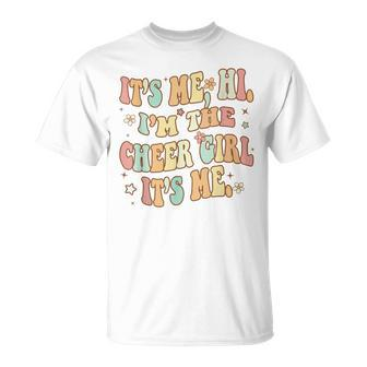 Its Me Hi Im The Cheer Girl Squad Cheer Leader Cheerleading Cheerleading Funny Gifts Unisex T-Shirt | Mazezy CA
