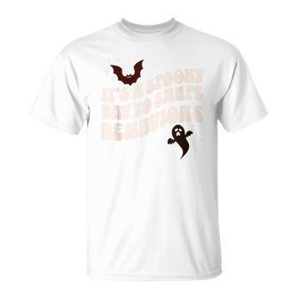 It's A Spooky Day To Shape Behaviors Bcba Aba Halloween T-Shirt - Monsterry AU