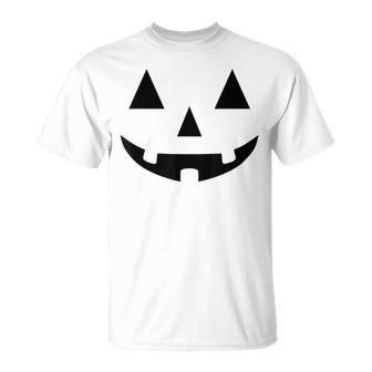 Jack O' Lantern Pumpkin Costumes For Halloween T-Shirt | Mazezy