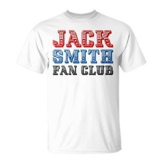 Jack Smith Fan Club Retro Usa Flag American Funny Political Unisex T-Shirt - Monsterry DE