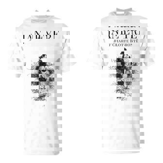 Jane Eyre Charlotte Bronte Cover Title Page T-Shirt | Mazezy