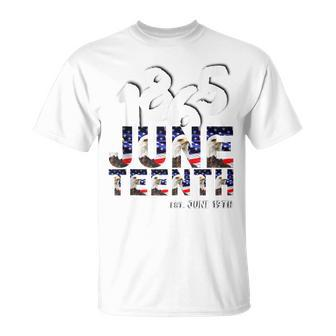 Junenth June 19Th 1865 Texas Day Of Black Independence Unisex T-Shirt | Mazezy
