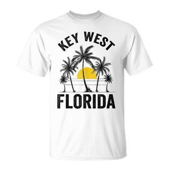 Key West Beach Souvenir T Florida 2021 Vacation Family Florida Gifts & Merchandise Funny Gifts Unisex T-Shirt | Mazezy