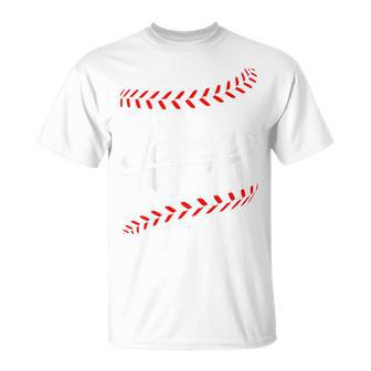 Kids 7 Year Old 7Th Baseball Softball Birthday Party Boys Girls Unisex T-Shirt | Mazezy