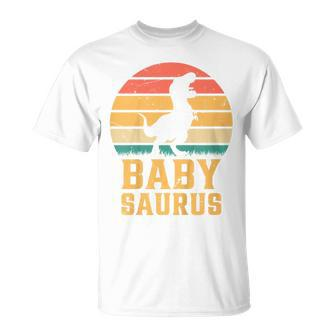 Kids Baby Saurus Newborn Baby Dino Baby Dinosaur Babysaurus  Unisex T-Shirt