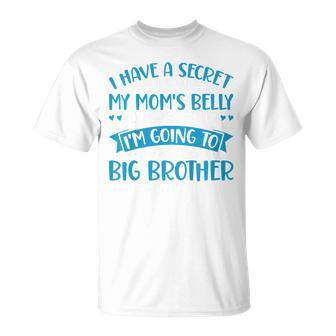 Kids Im Going To Be A Big Brother Pregnancy Announcement Unisex T-Shirt - Monsterry