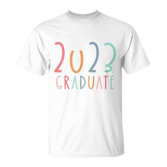 Kids Kindergarten 2023 Graduate For Girls Unisex T-Shirt | Mazezy DE