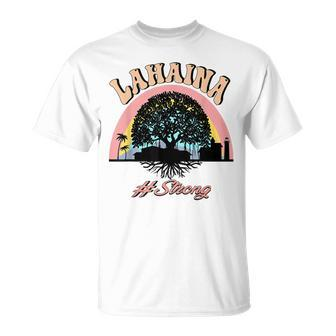 Lahaina Strong Hawaii Banyan Tree T-Shirt | Mazezy
