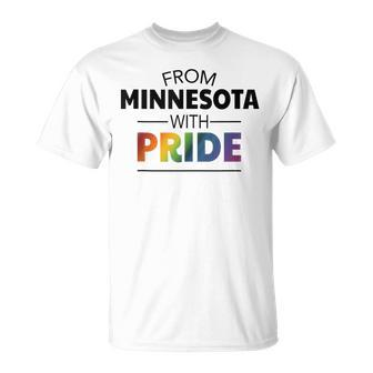 Lgbt Minnesota Gay Pride Unisex T-Shirt | Mazezy