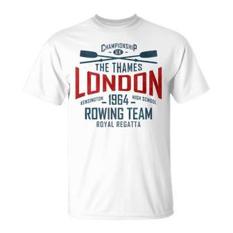London Royal Regatta Rowing Team T-Shirt | Mazezy