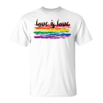 Love Is Love Gay Pride Parade 2020 Unisex T-Shirt | Mazezy