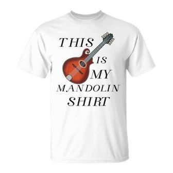 Mandolin Funny Saying Musician Squad Unisex T-Shirt | Mazezy